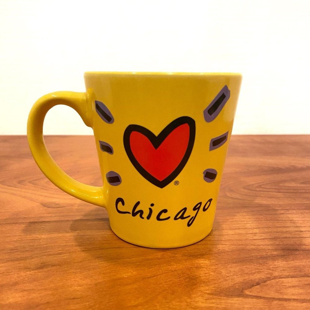 Chicago Skyline By Luke a Tuke Collectible Mug Cup